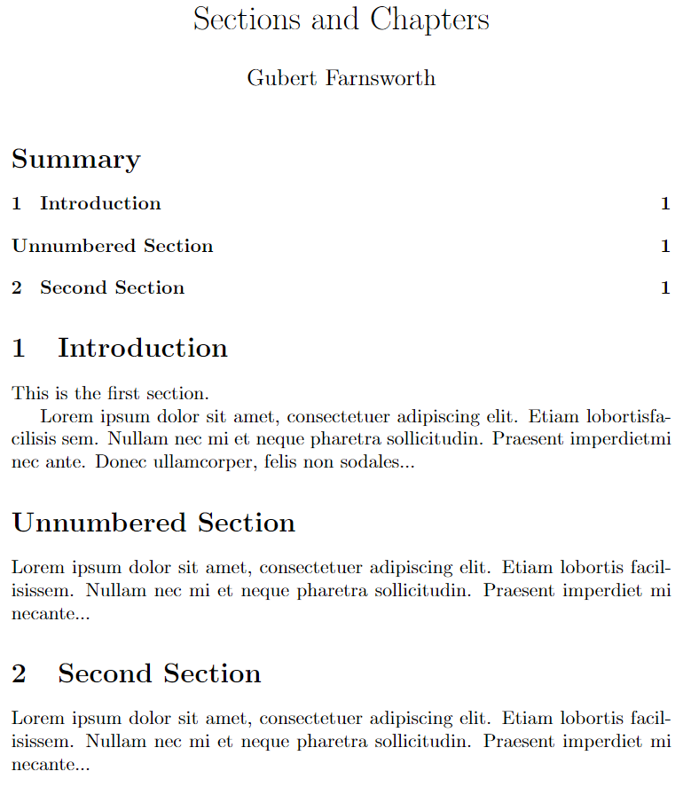 Changing name for table of contents in LaTeX